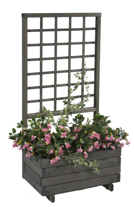 Blumenkasten mit Spalier "Hellbrunn"  B: 68 x H: 136 cm