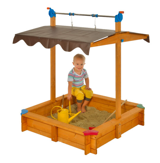 Sandkasten mit Dachlift "Felix"
