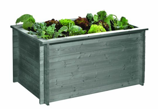 Design-Hochbeet "Classic" vintage-grau