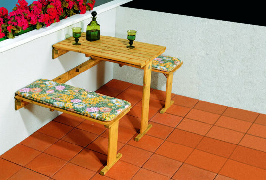 Balkonset "Wien" 3-tlg.