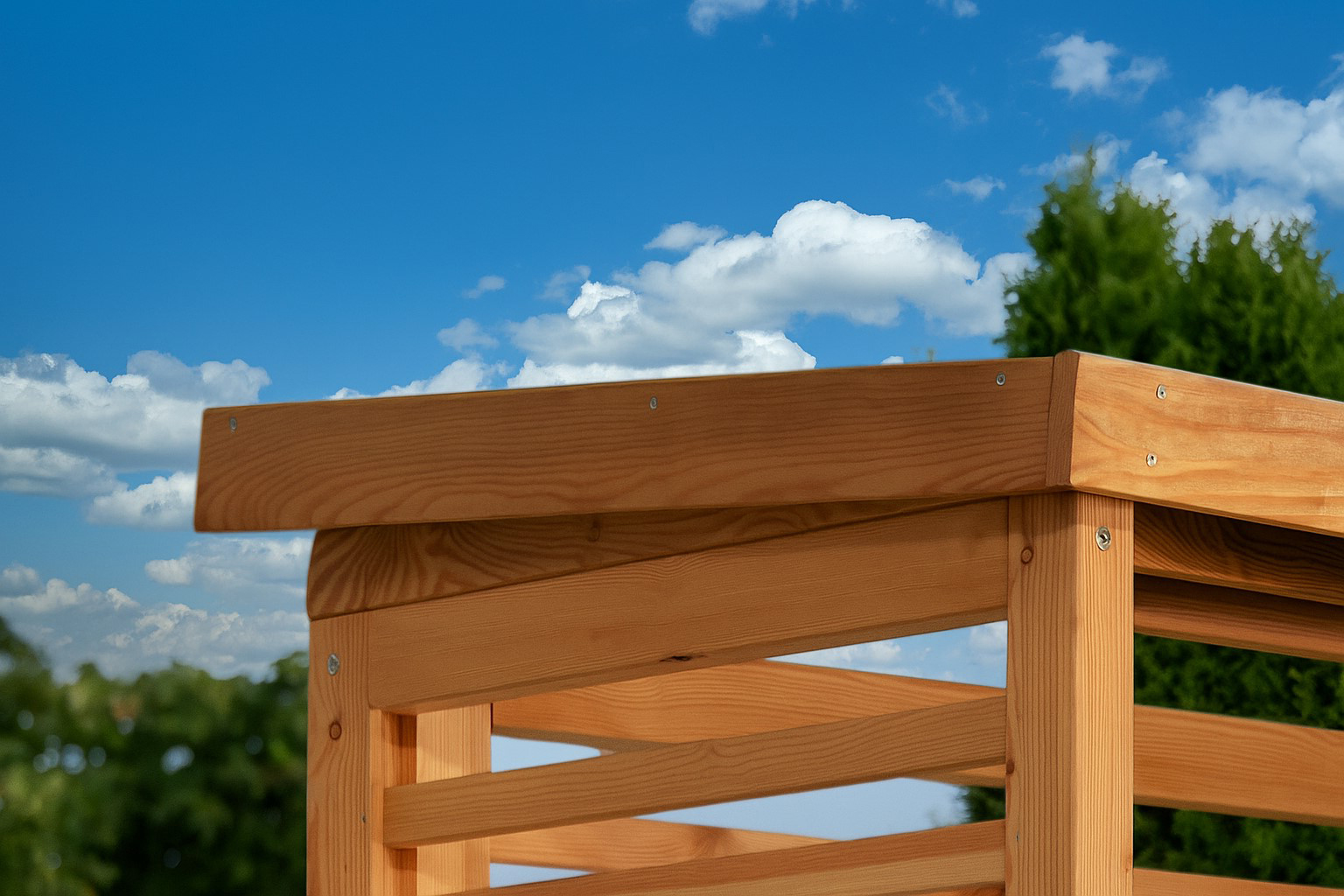 Kaminholzregal S - Lärche - Image 2