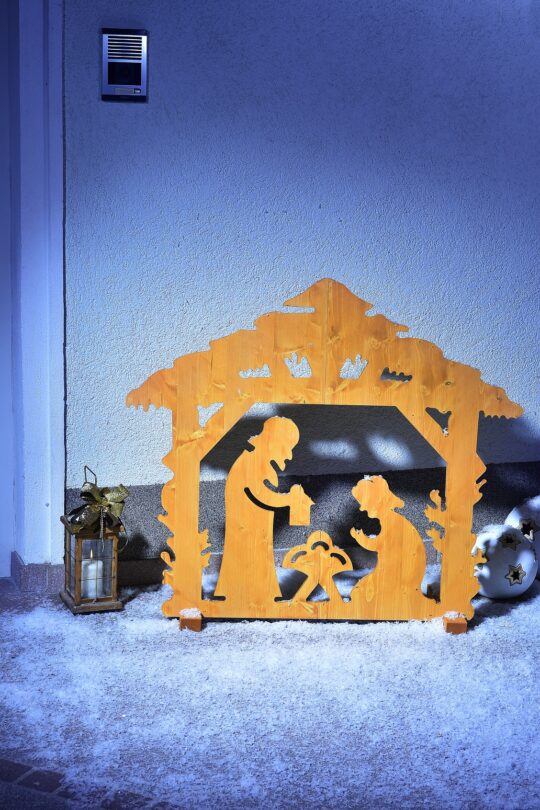 Weihnachtskrippe "Stille Nacht"