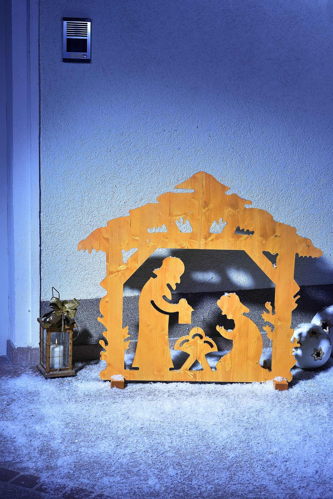 Weihnachtskrippe "Stille Nacht"