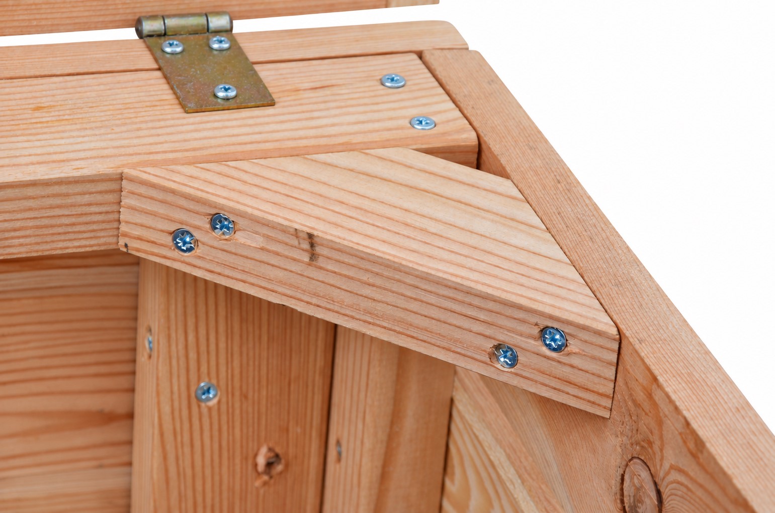 Mülltonnenbox aus Lärche natur - Image 8